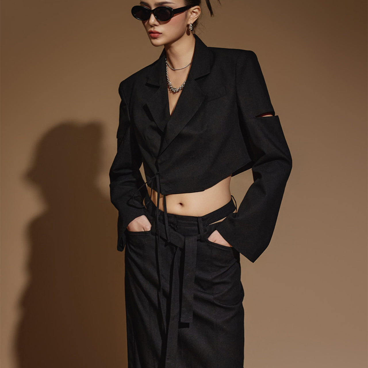 J2264 Cut Out Jacket