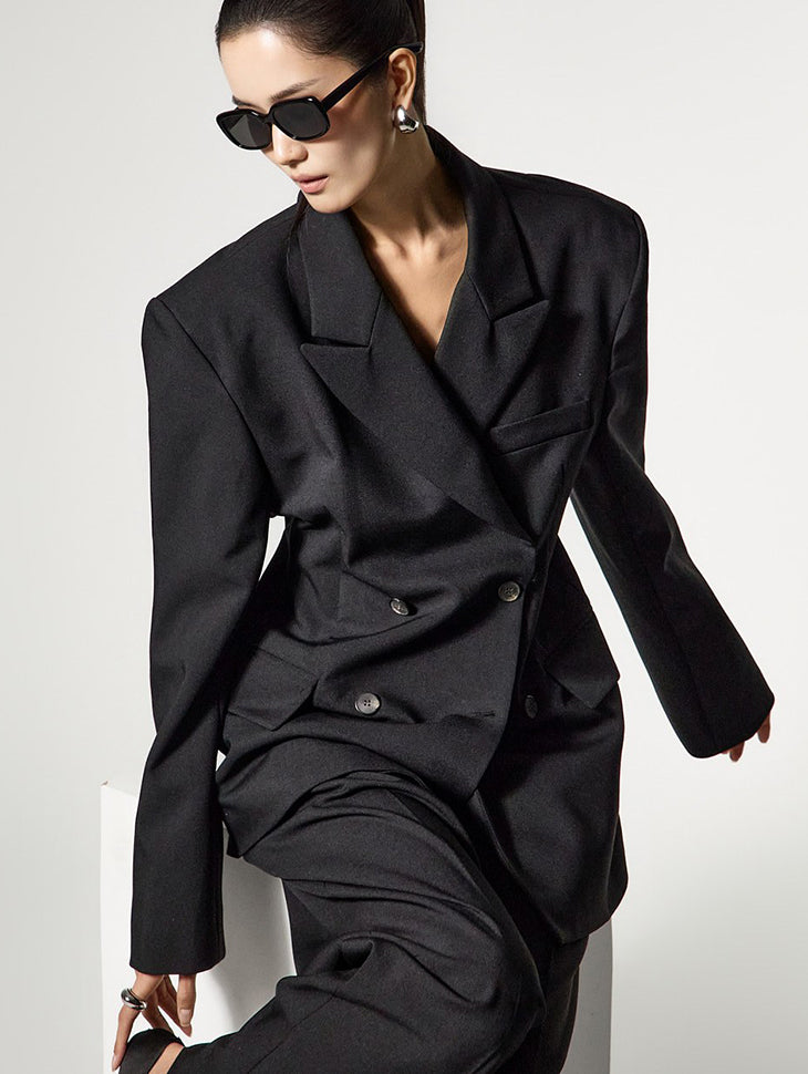 J9371 ダブルブレストジャケット