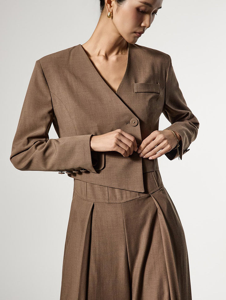 J3171 クロップドジャケット