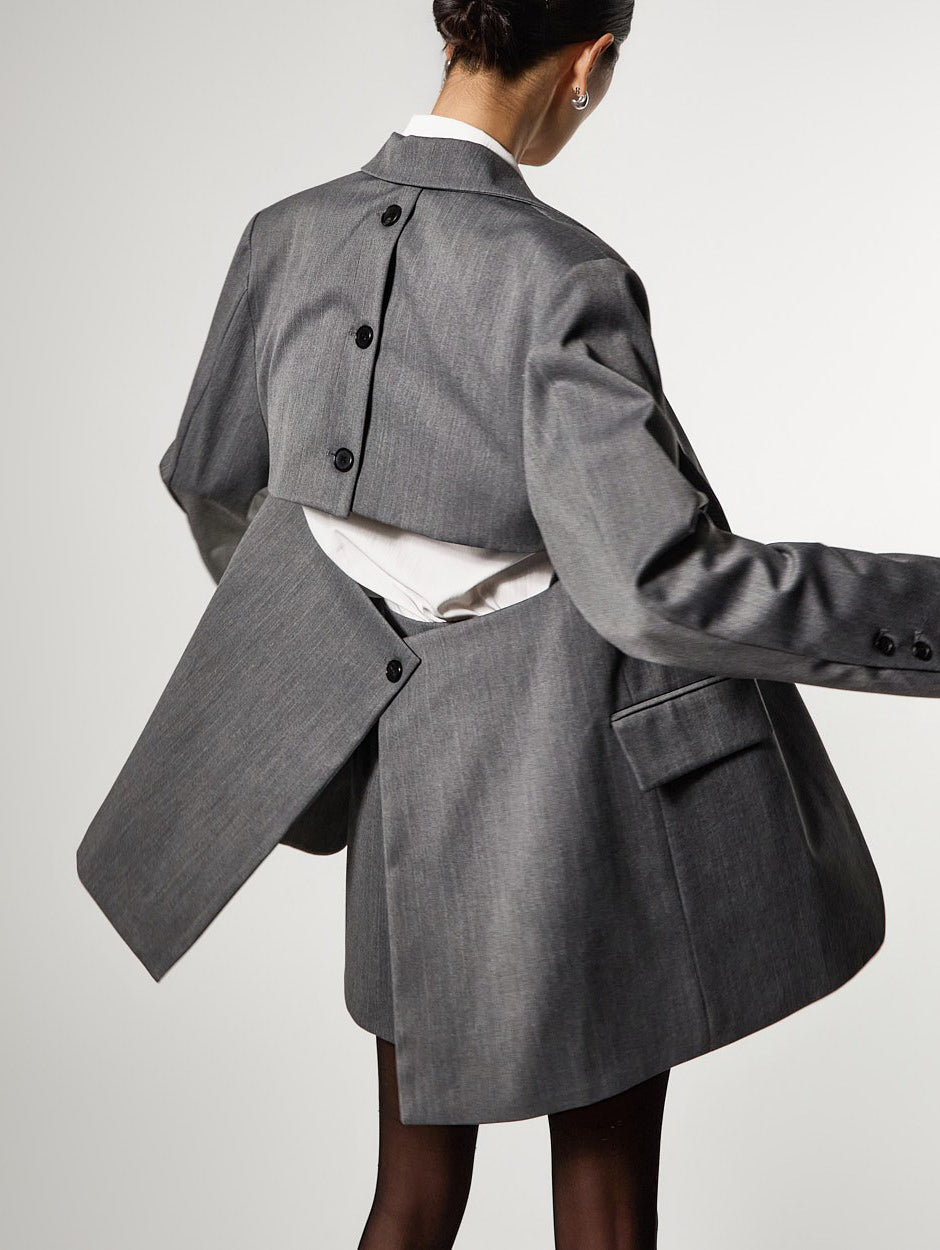 J3174 バックボタンジャケット