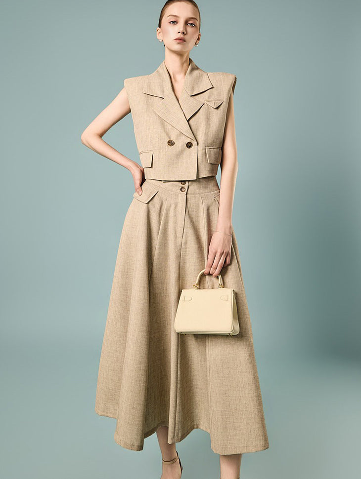 TP2418 Vest and Skirt Set