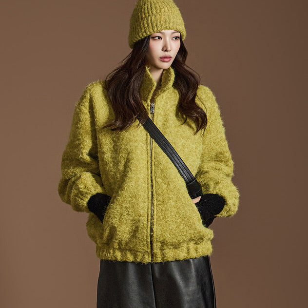 J2529 ブークレ ボンバージャケット