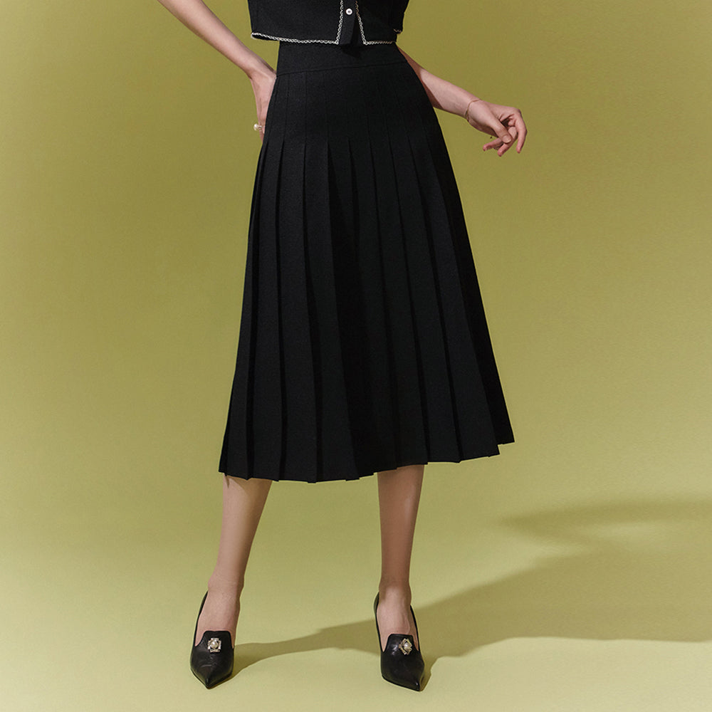 SK2484 细褶百褶裙