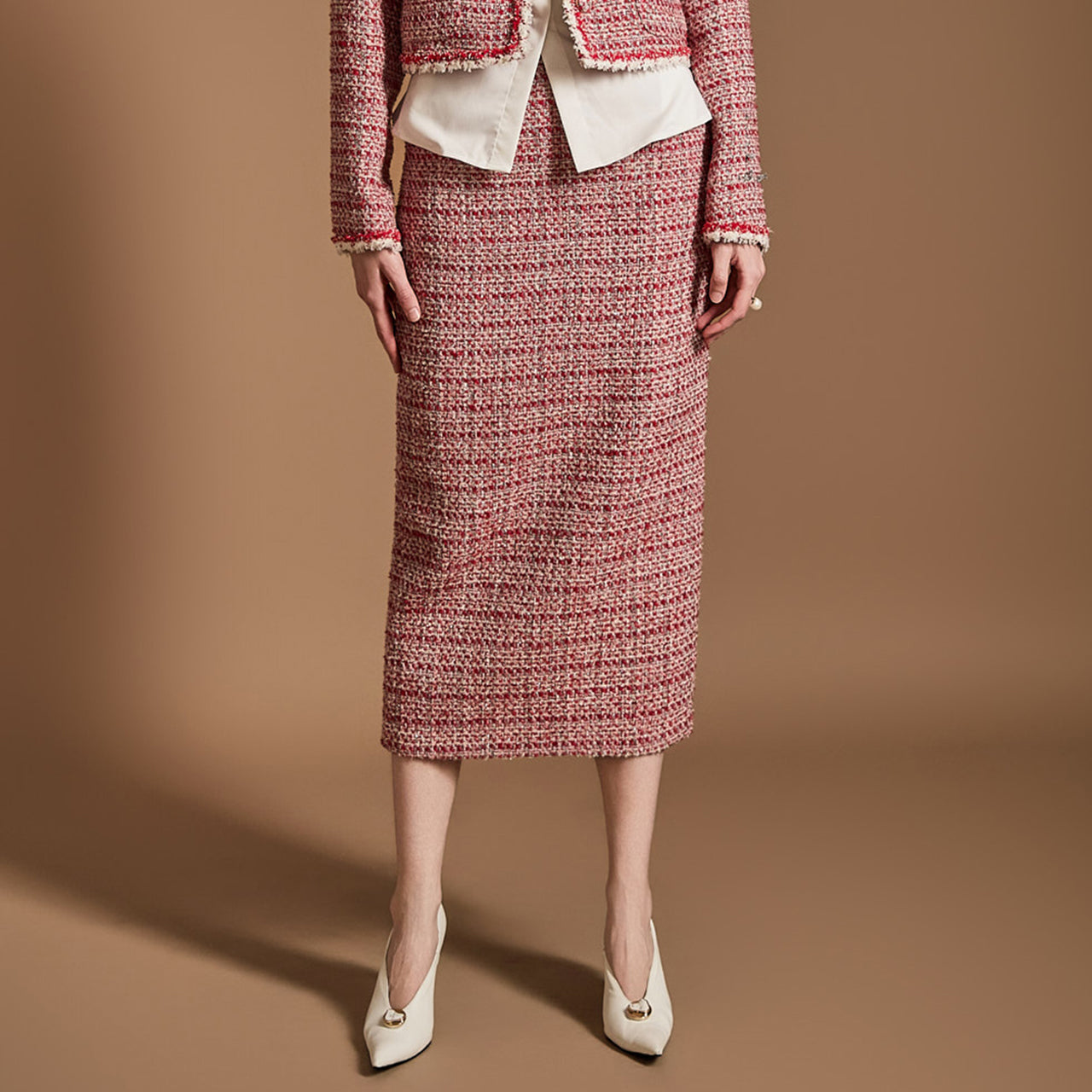 SK2863 ツイードスカート