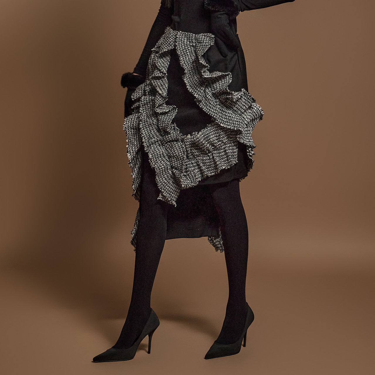 SK9259 フリルアシンメトリースカート