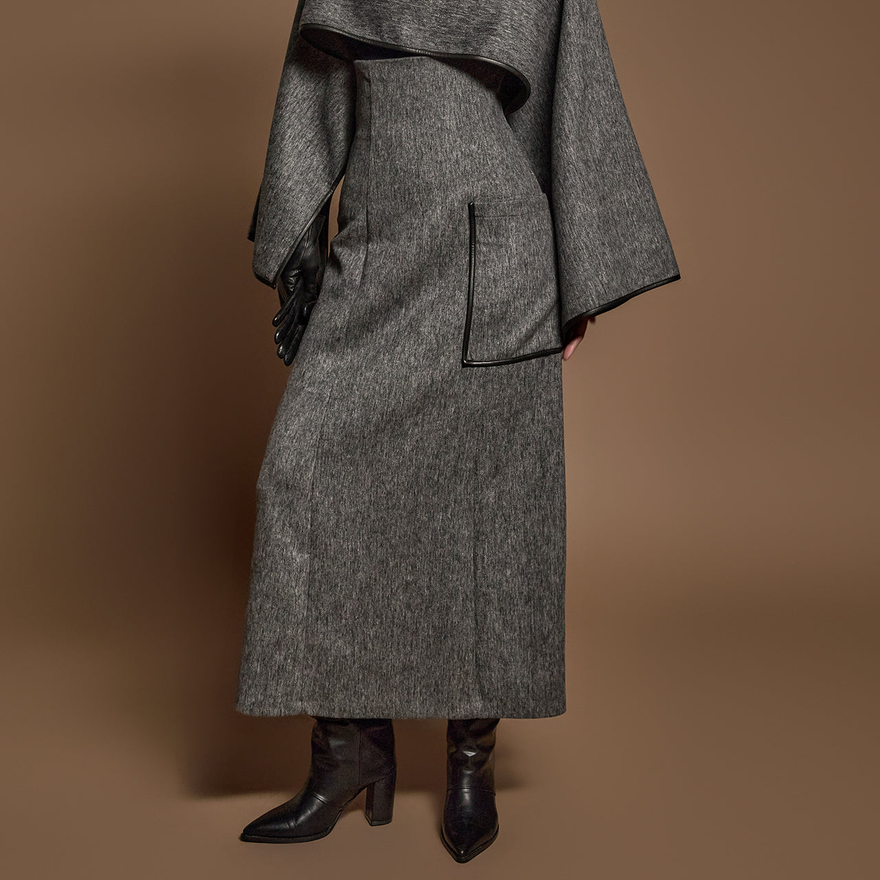 SK9258 ウールスカート