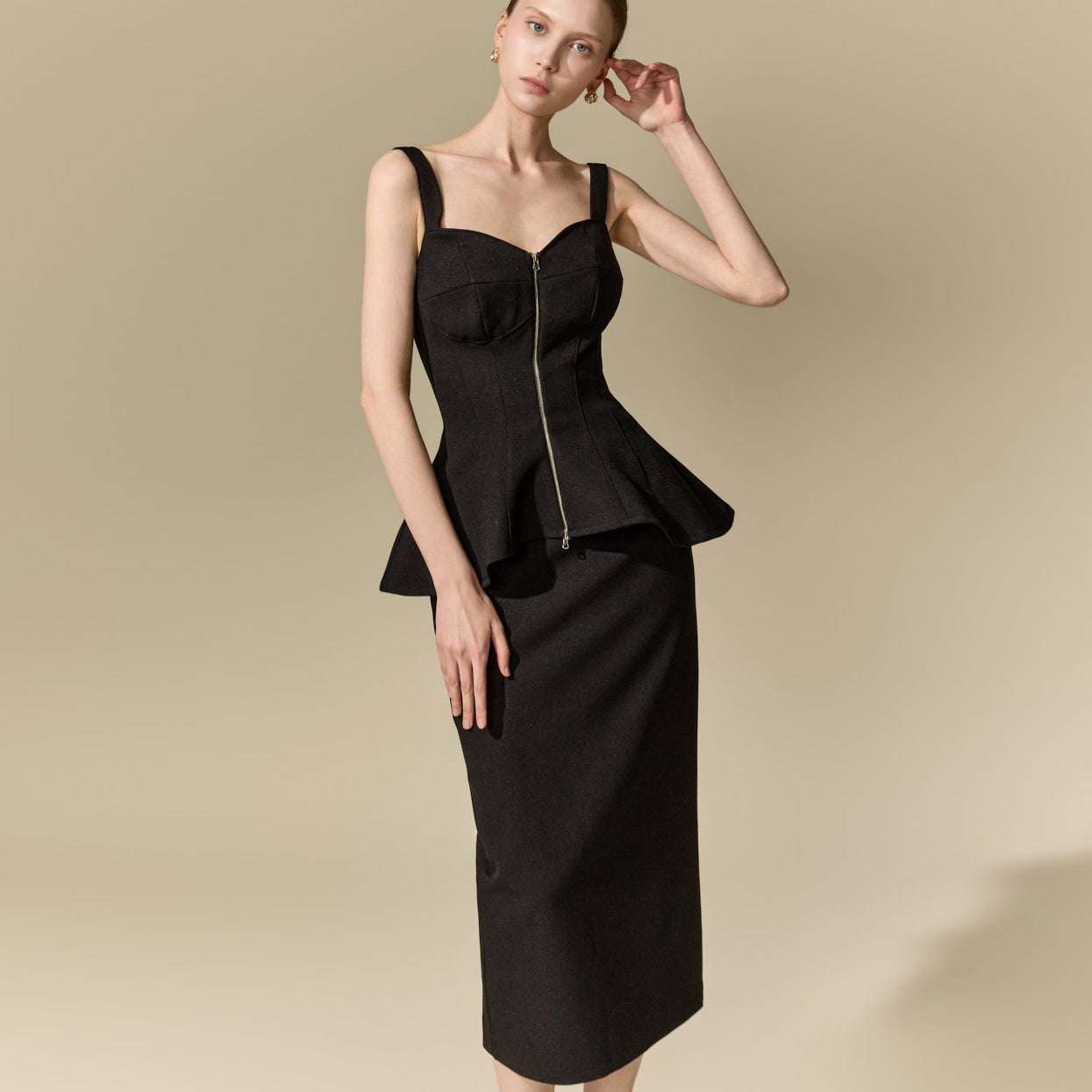 SK9311 Slim H-Line Skirt