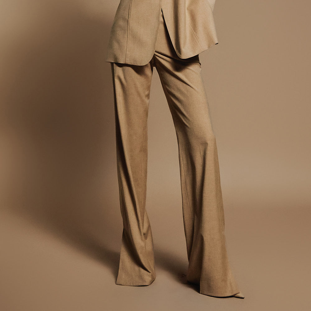 MBDP024 开衩喇叭长裤