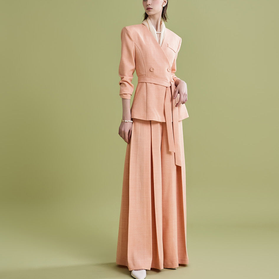 SU004 裤套装(含腰带)