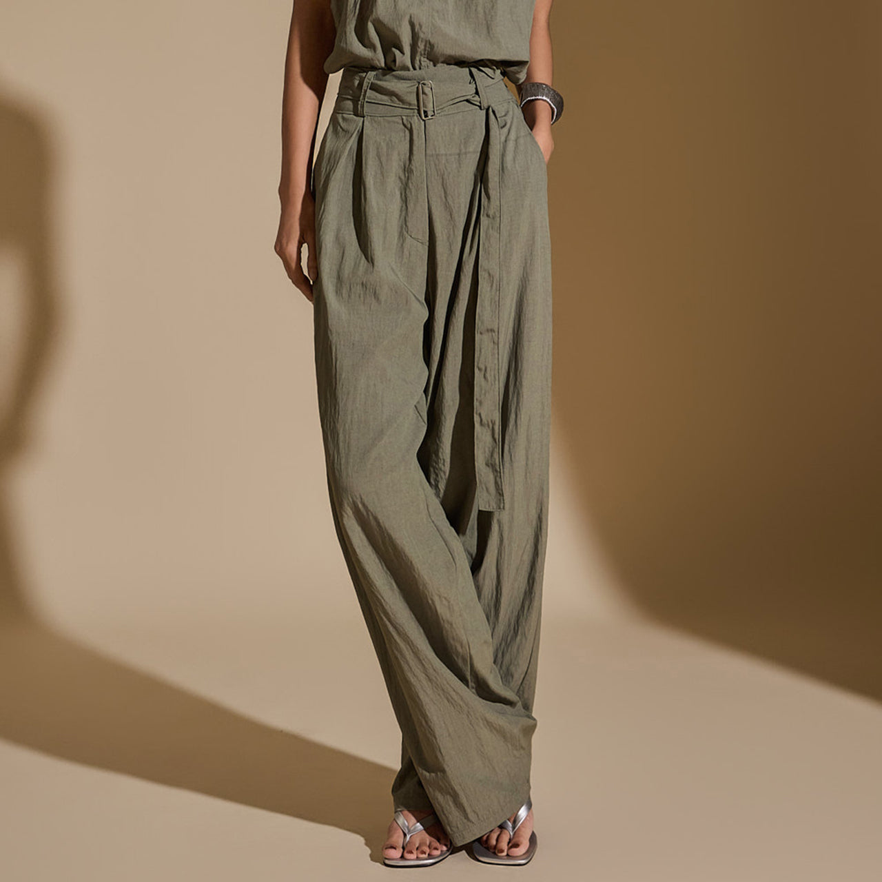 P3204 ベルトパンツ