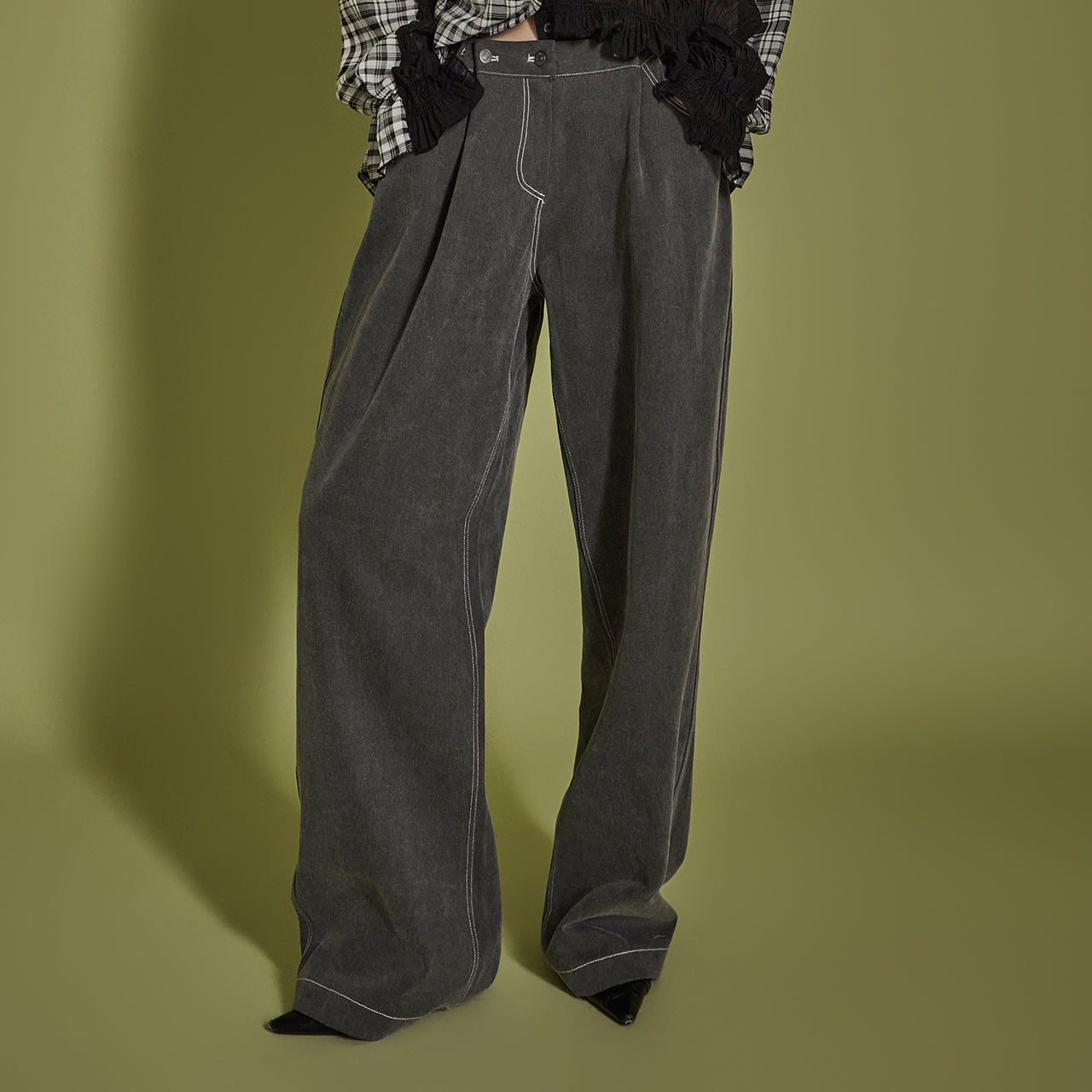 P3278 ピグメントパンツ