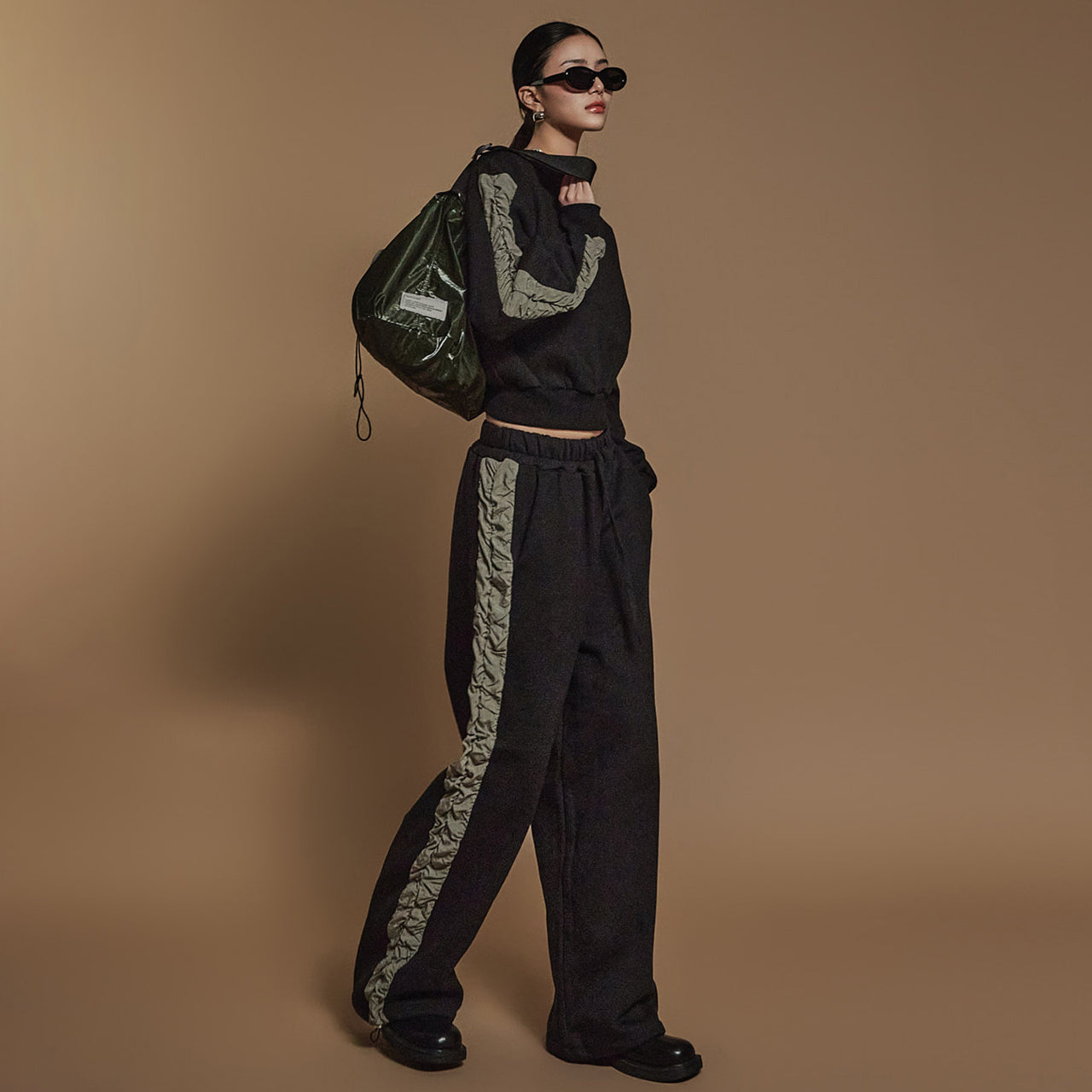 P3293 撞色运动裤