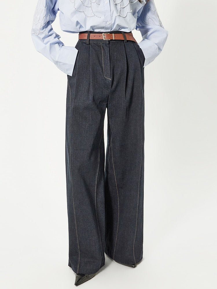 PJ612 ワイドジーンズ