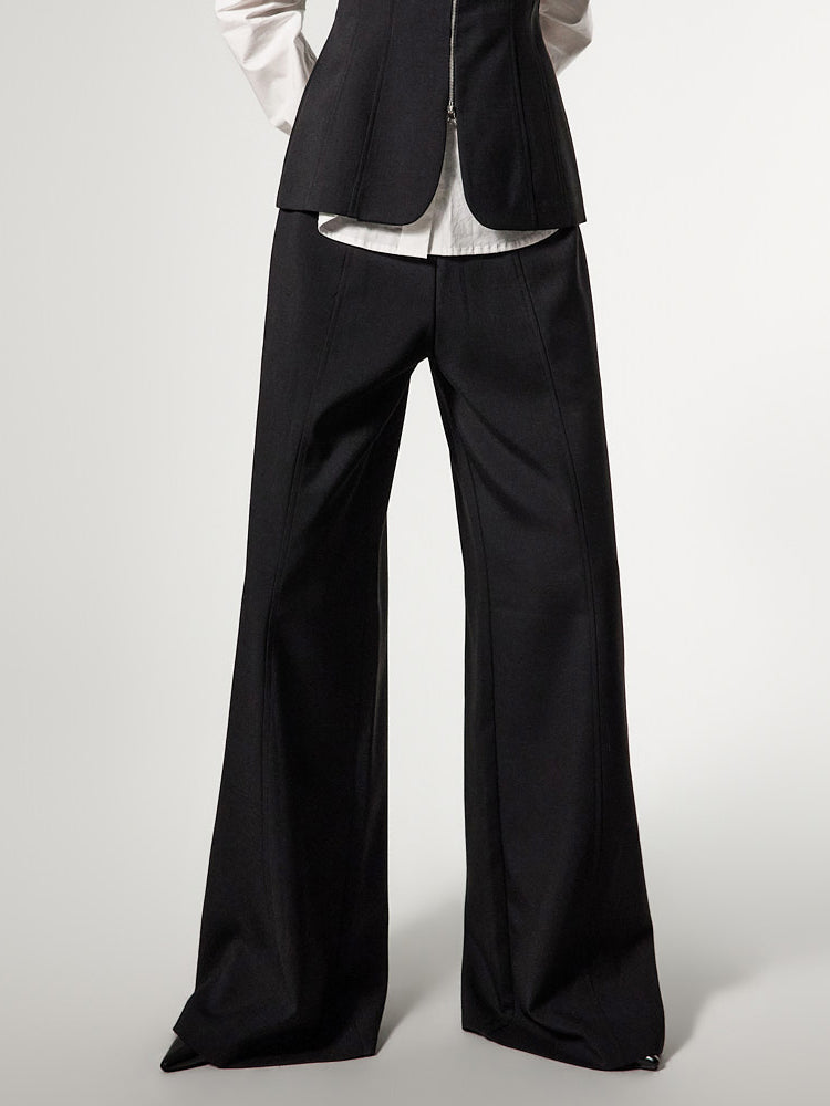 P9188 ローライズワイドスラックス