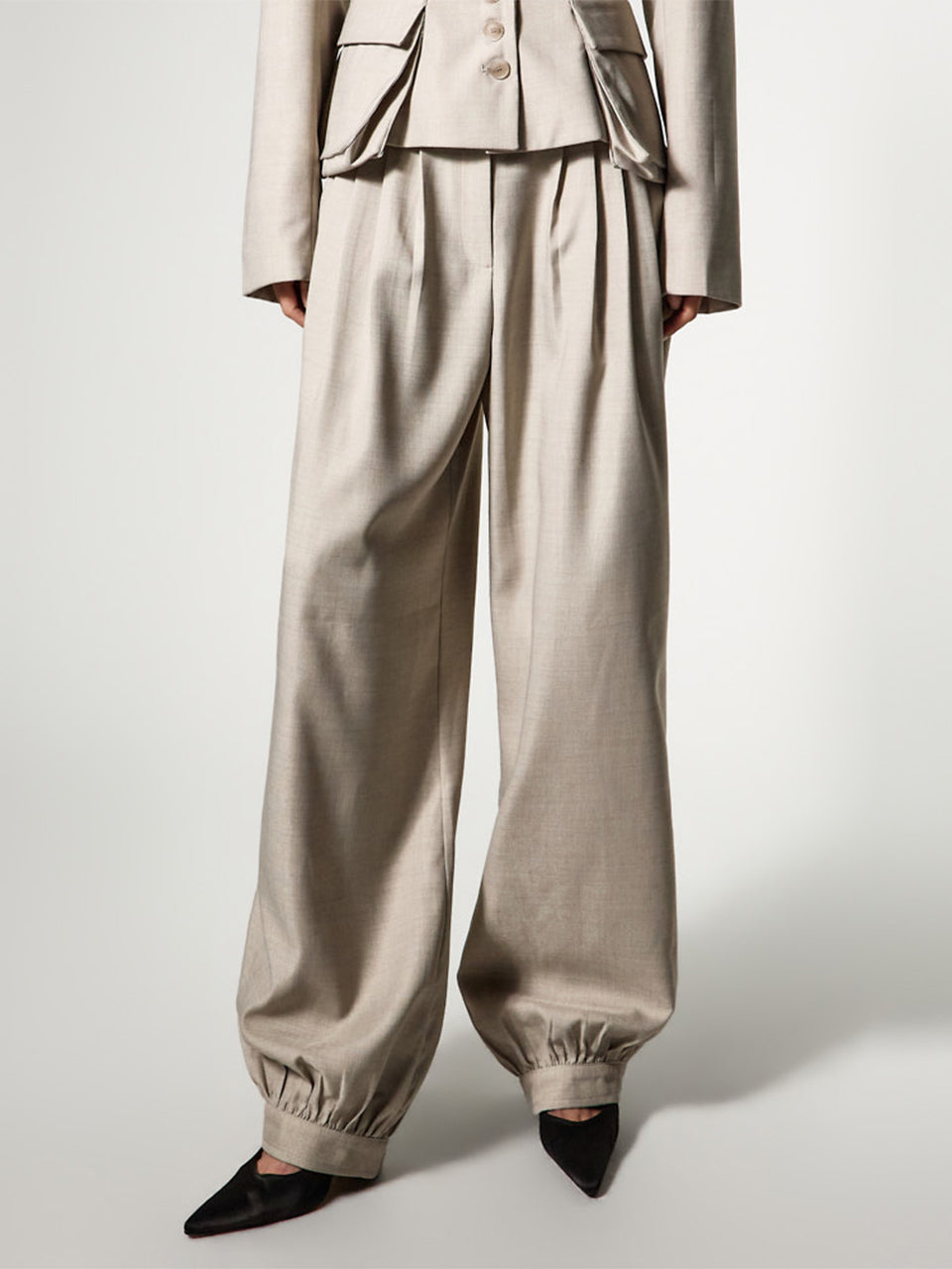 P3793 Pintuck Slacks