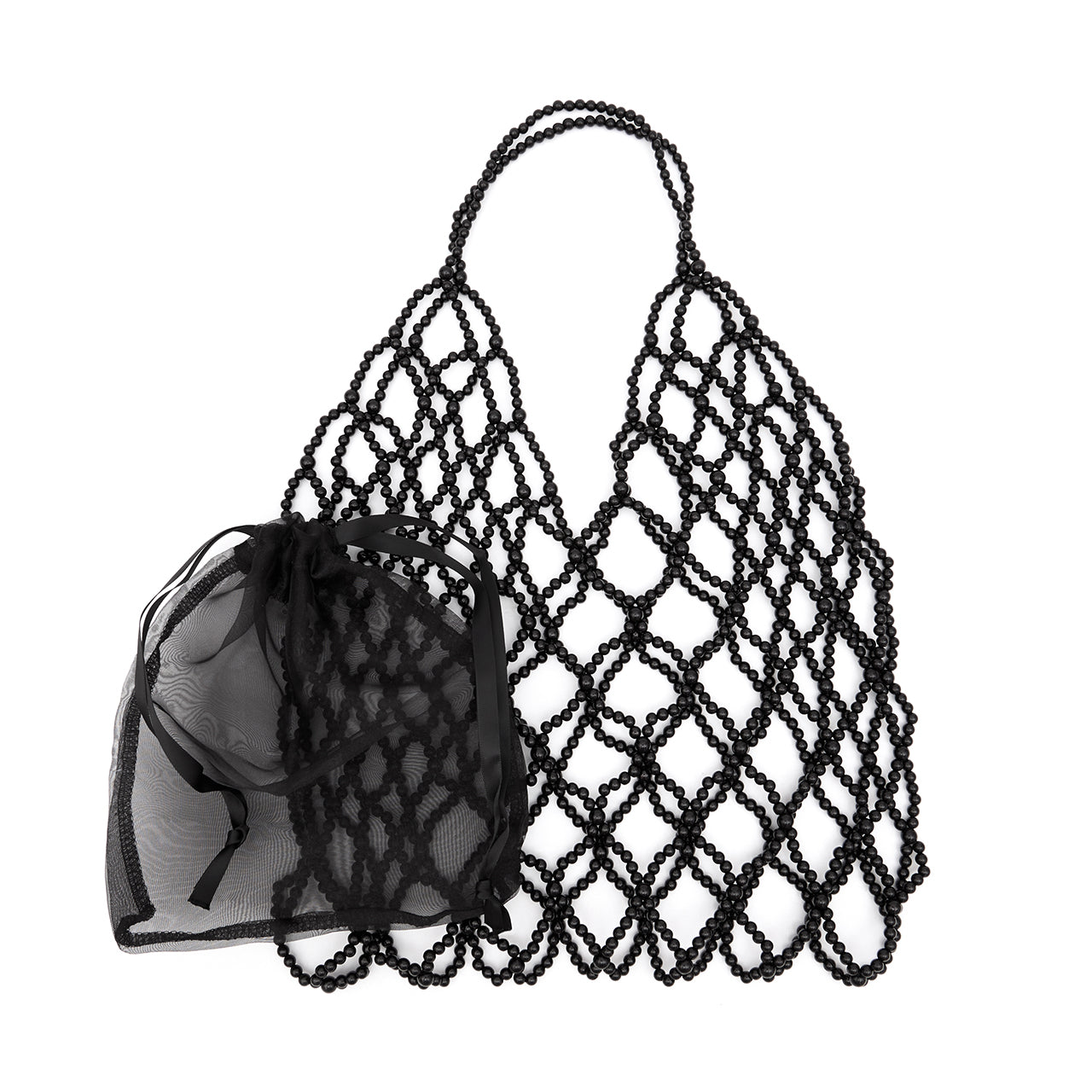 A-1591 ビーズネットバッグ