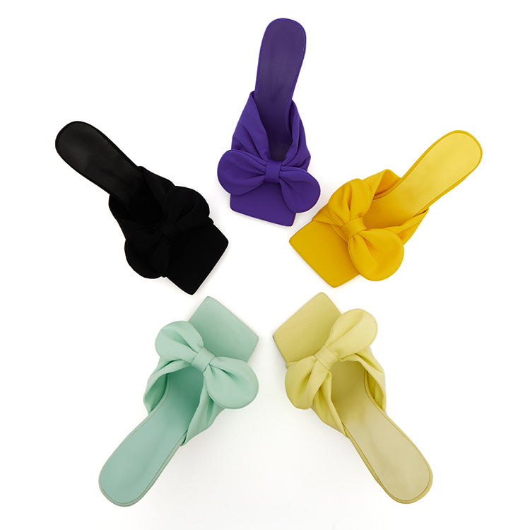 AR-3076 リボンヒールミュール