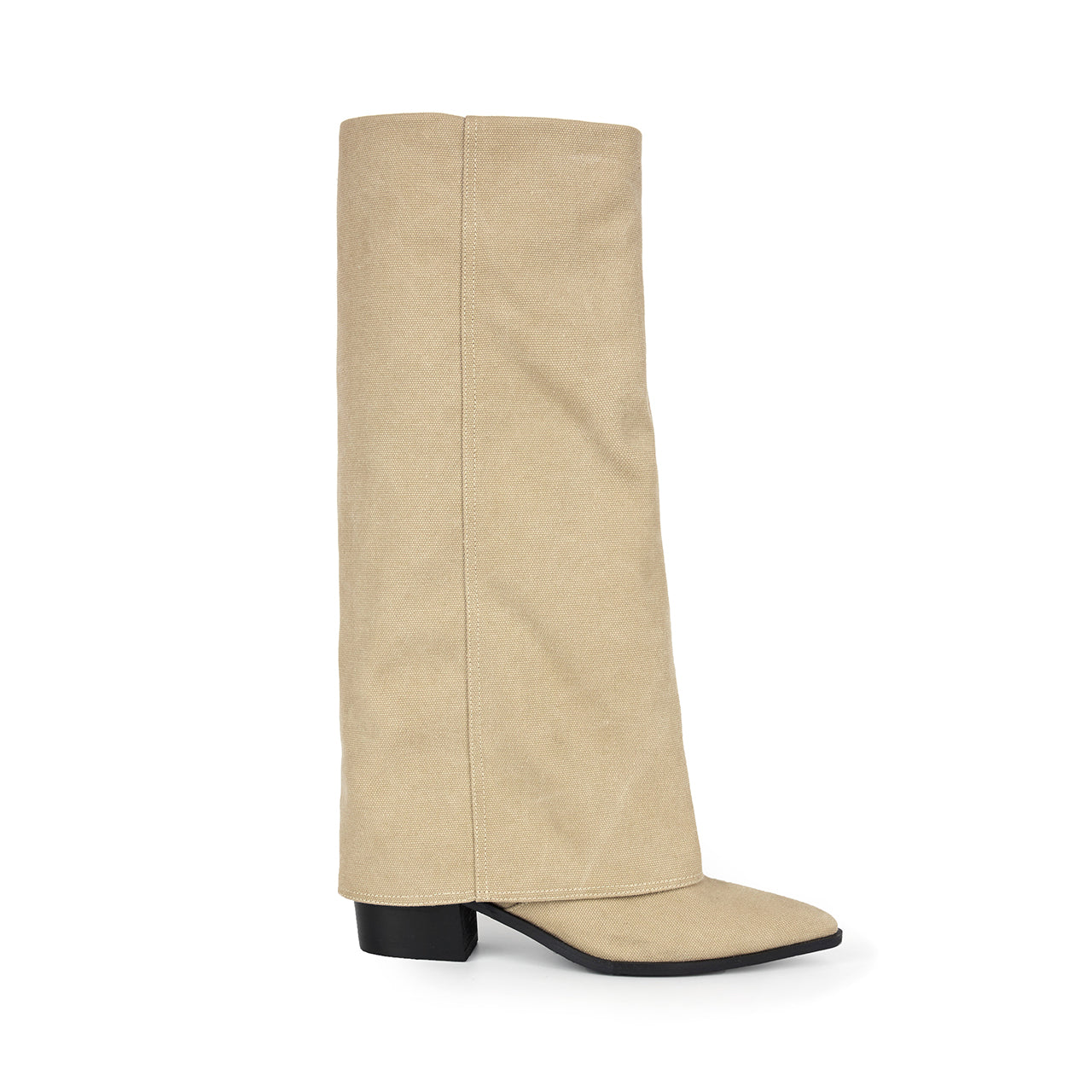 AR-3327 スエード フォールドオーバー レザーブーツ