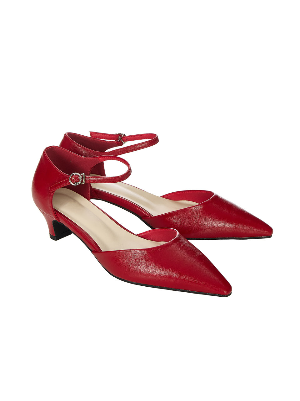 AR-3547 Mary Jane Stiletto Mid Heel