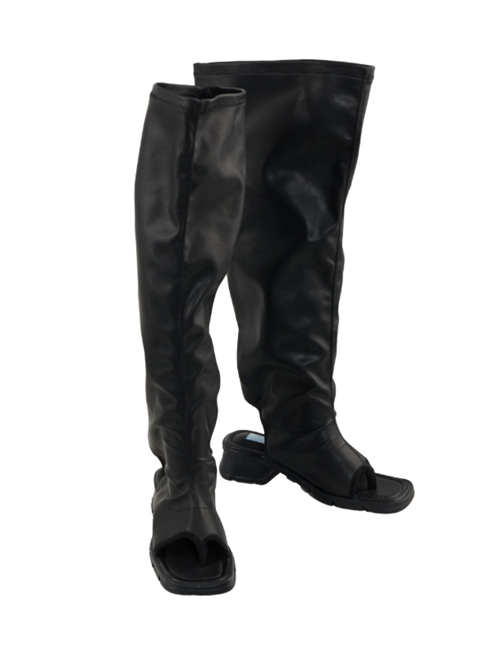 AR-3559 Open-toe Knee-high Boots