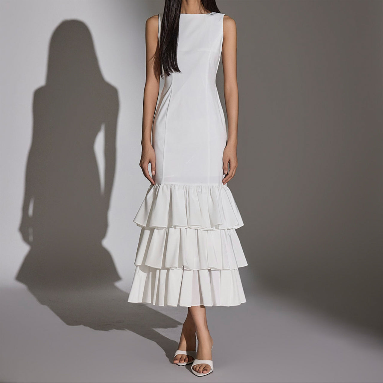 D9483 分层连衣裙