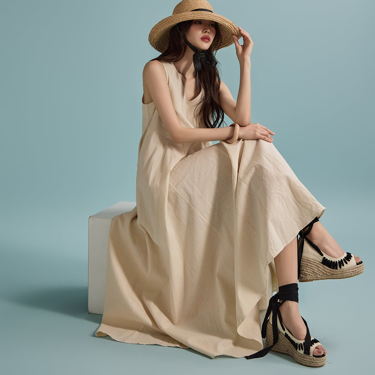 D5009 リネンドレス