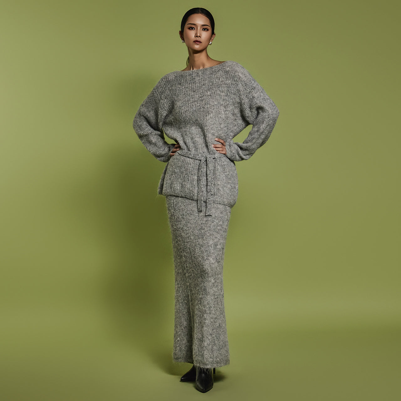 D5130 针织两件套(带肩带)