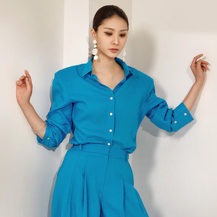 S488 リネンシャツ