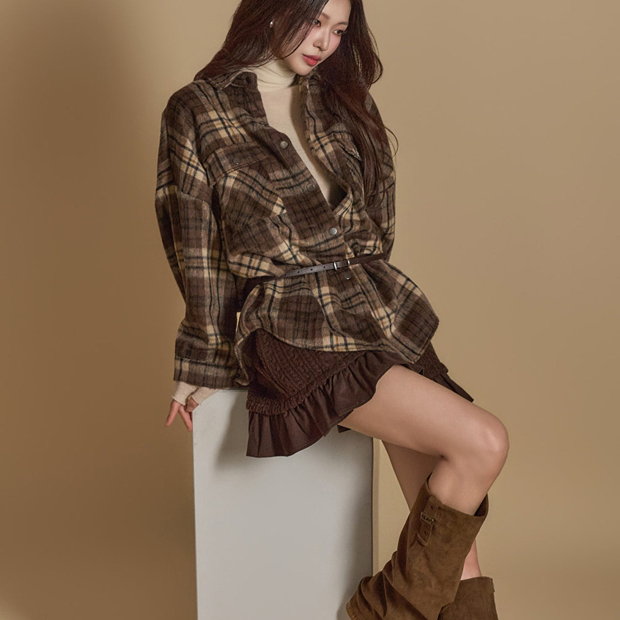 S712 チェックシャツ