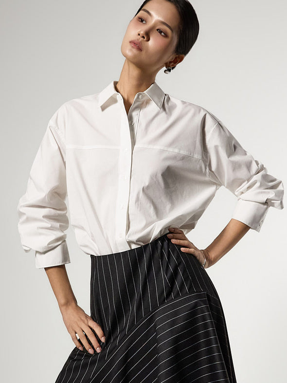 S860 ピンタックシャツ