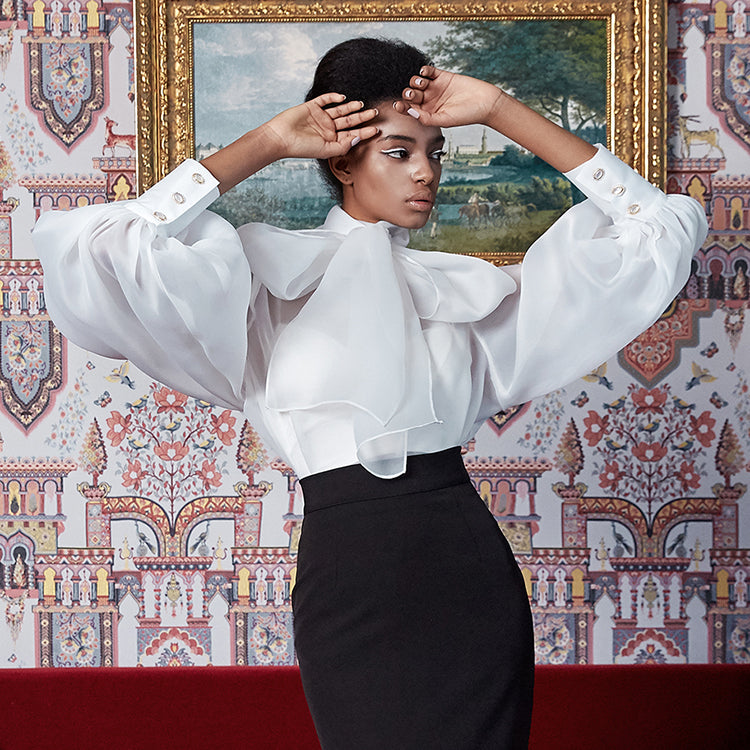 KSH91O3B001 ケリーシン ブラウス