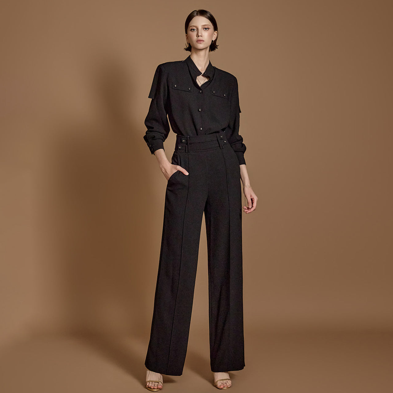 TP1950 ブラウス&スラックスセット