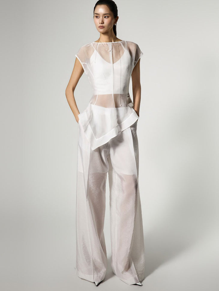 TP2376 Blouse and Slacks Set