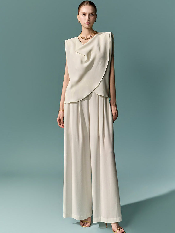 TP2438 Blouse and Slacks Set