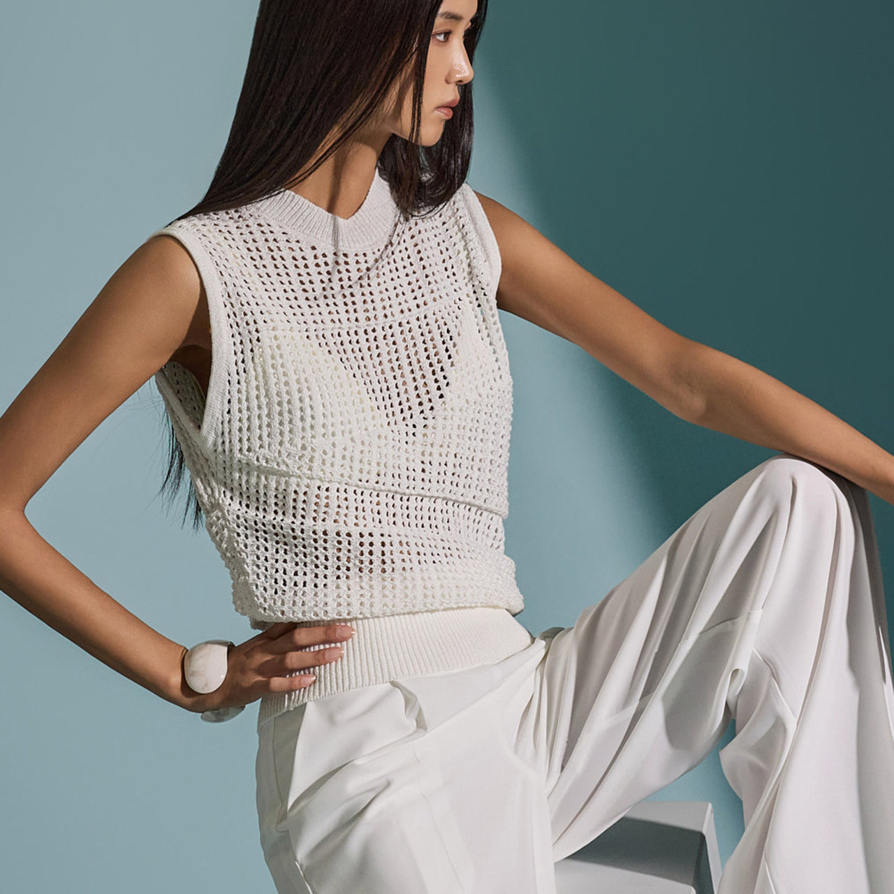 E3477 ネットニット