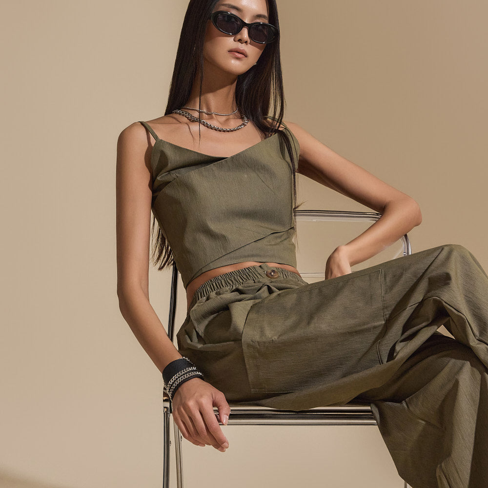 E3445 ラップビスチェ