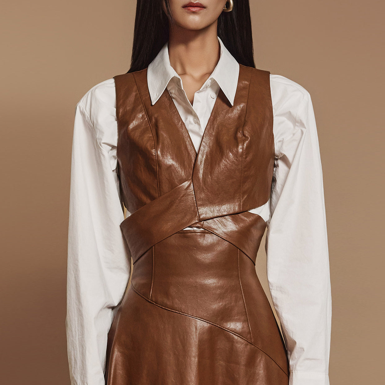 E9020 皮革紧身胸衣