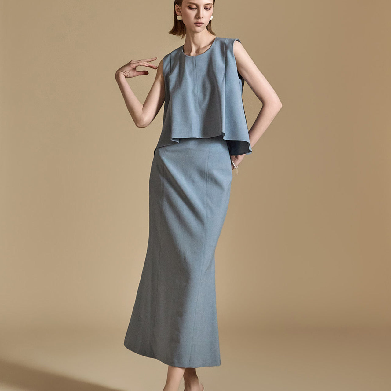 TP1913 ブラウス&スカートセット