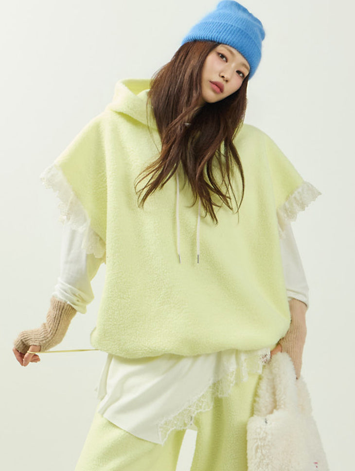 E4080 Lace Layered Top