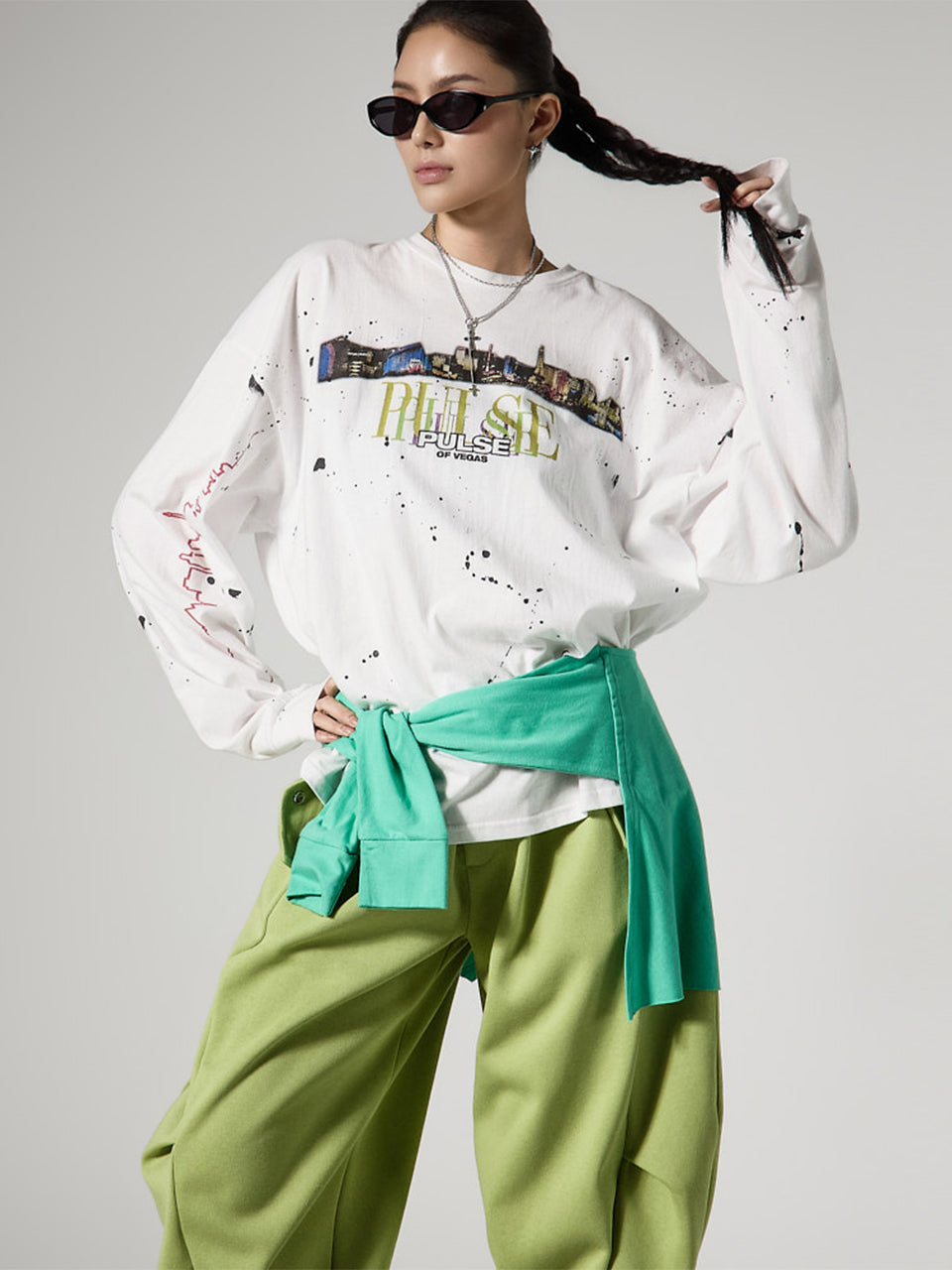 E4150 Hand-Painted Lettering Top