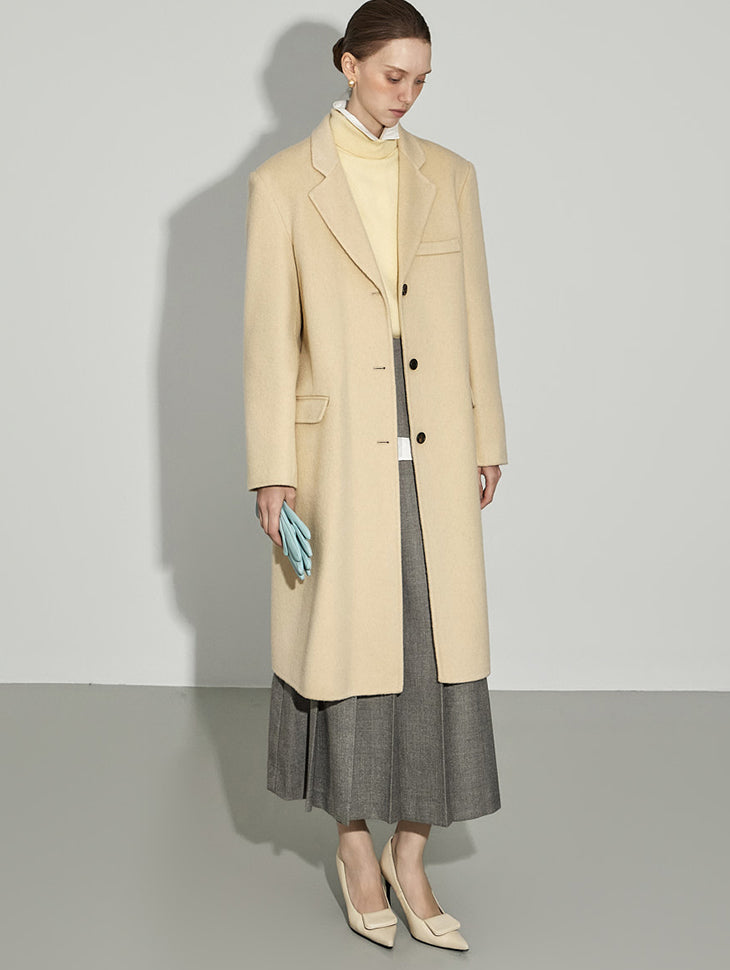 J2962 Wool Handmade Coat