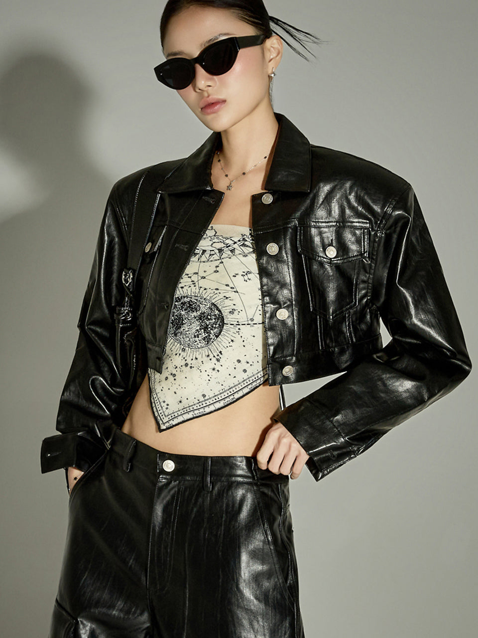 J2872 Cropped Jacket