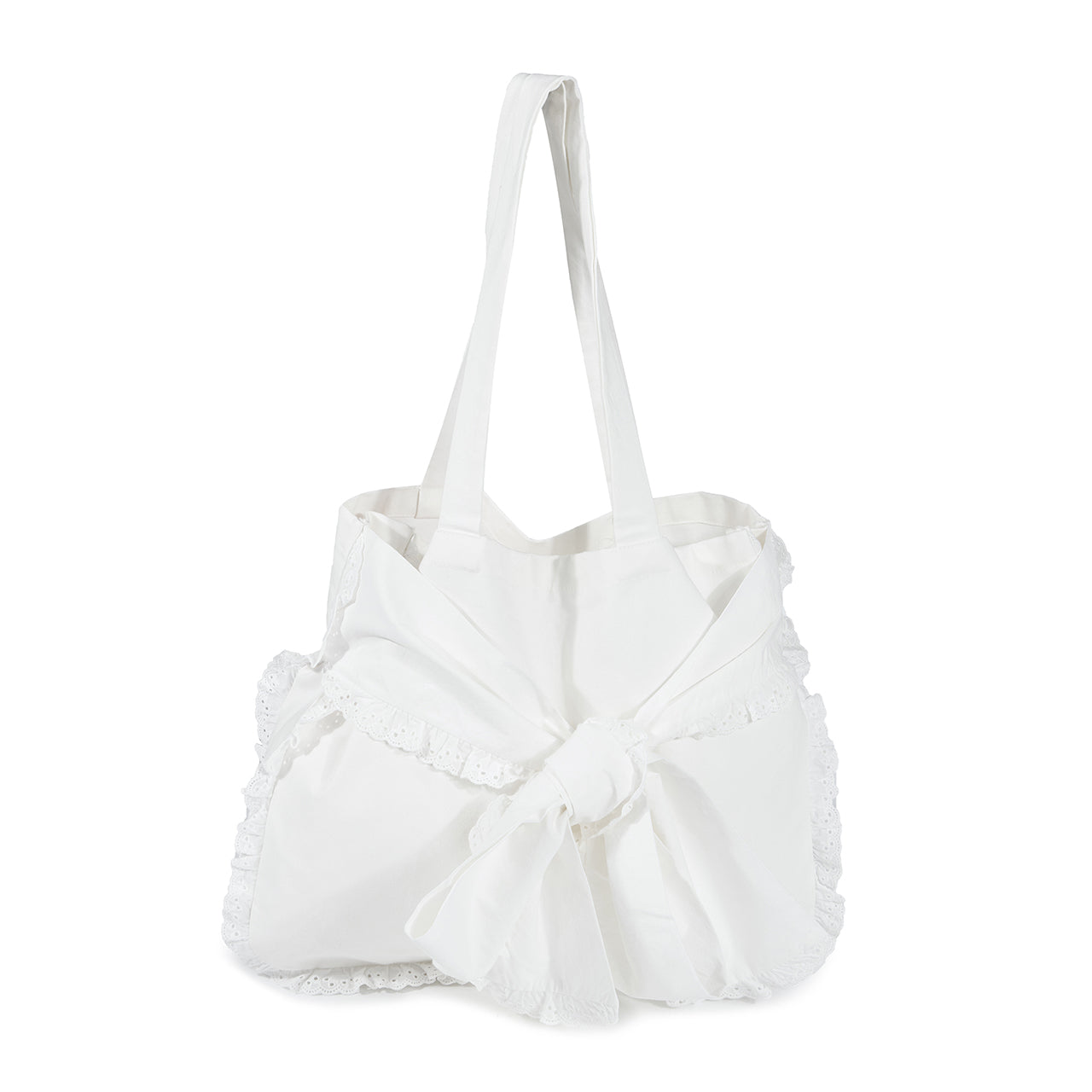 A-1697 リボンレースショルダーバッグ