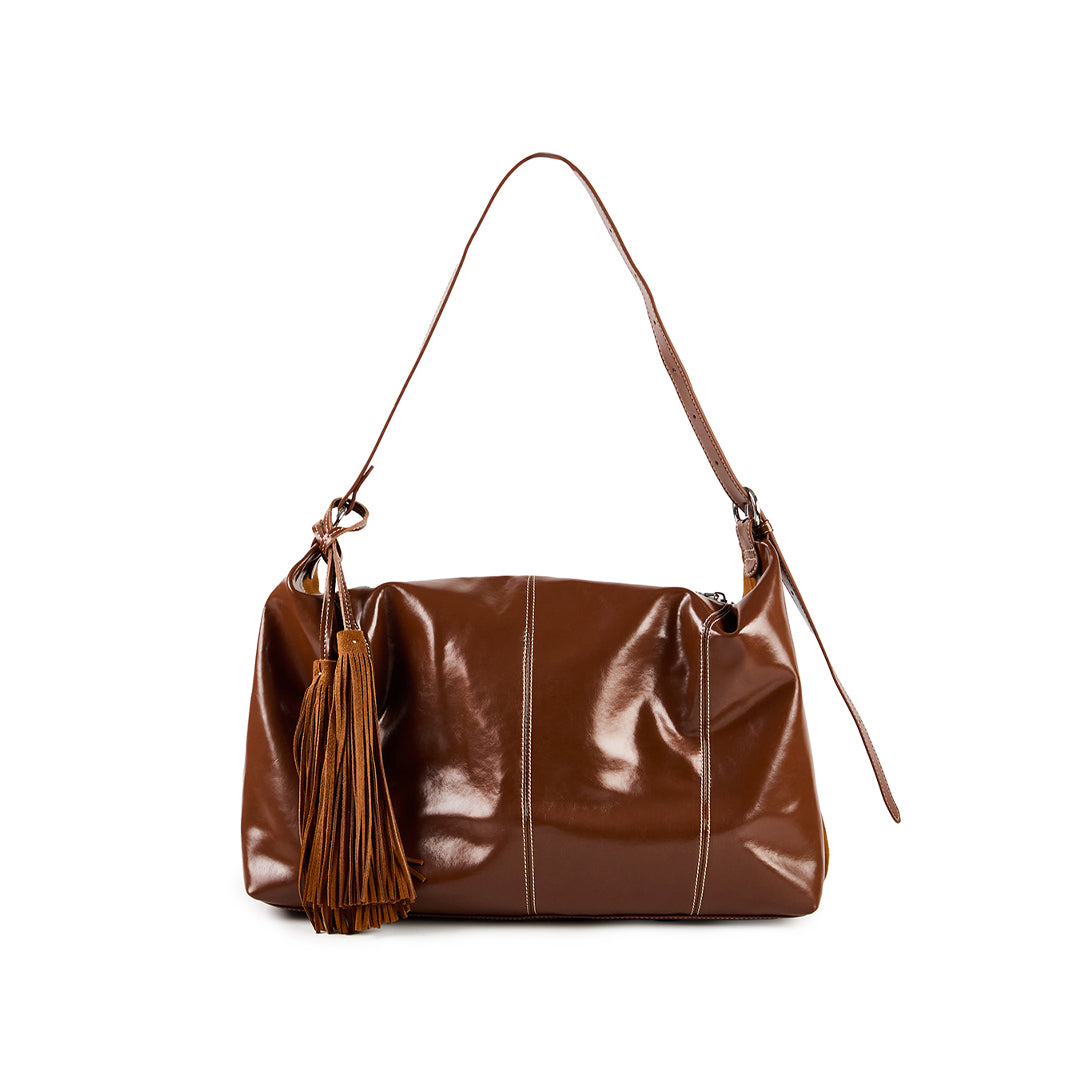 A-1780 Tassel Big Shoulder Bag