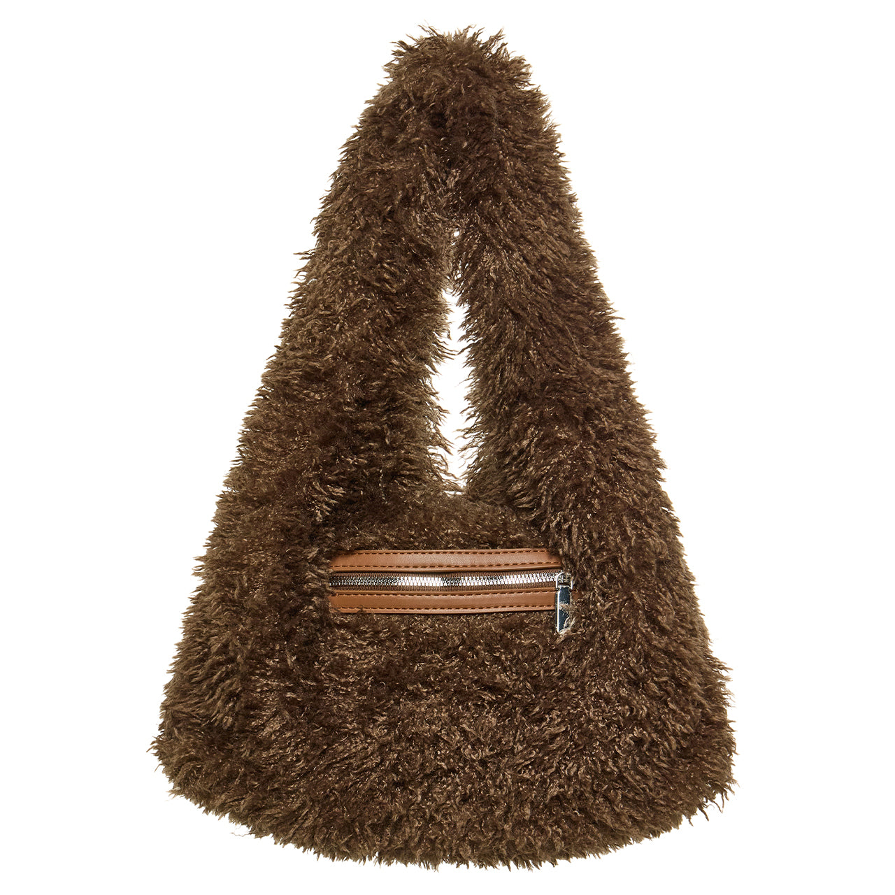 A-1804 Fluffy Fur Tote Bag