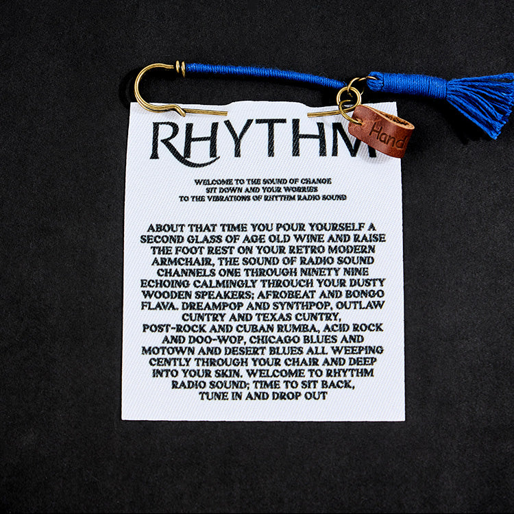 AB-188 フリンジクリップラベルブローチ