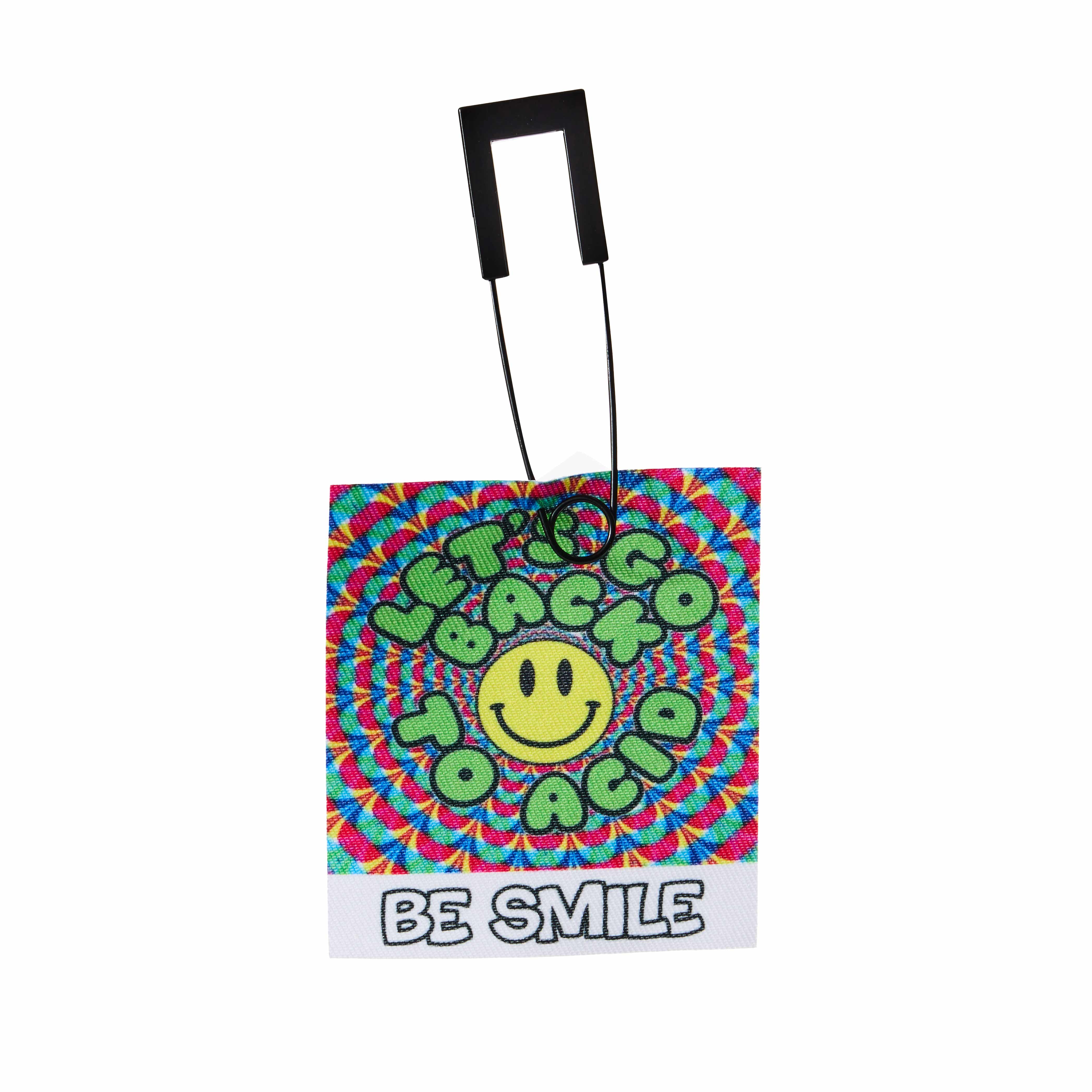 AB-198 スクエアクリップラベルブローチ