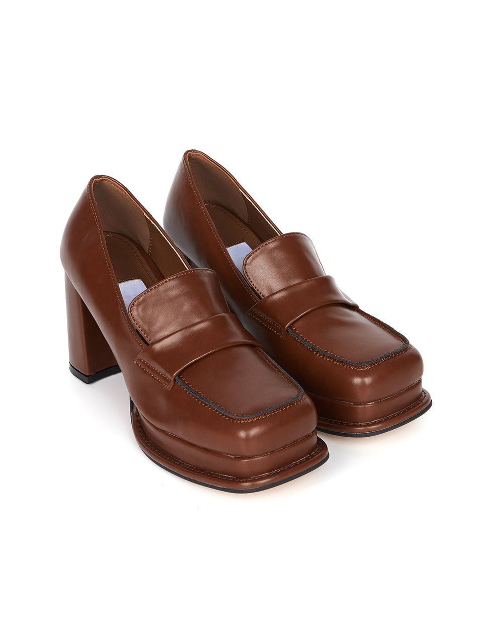 AR-3349 厚底乐福鞋高跟鞋