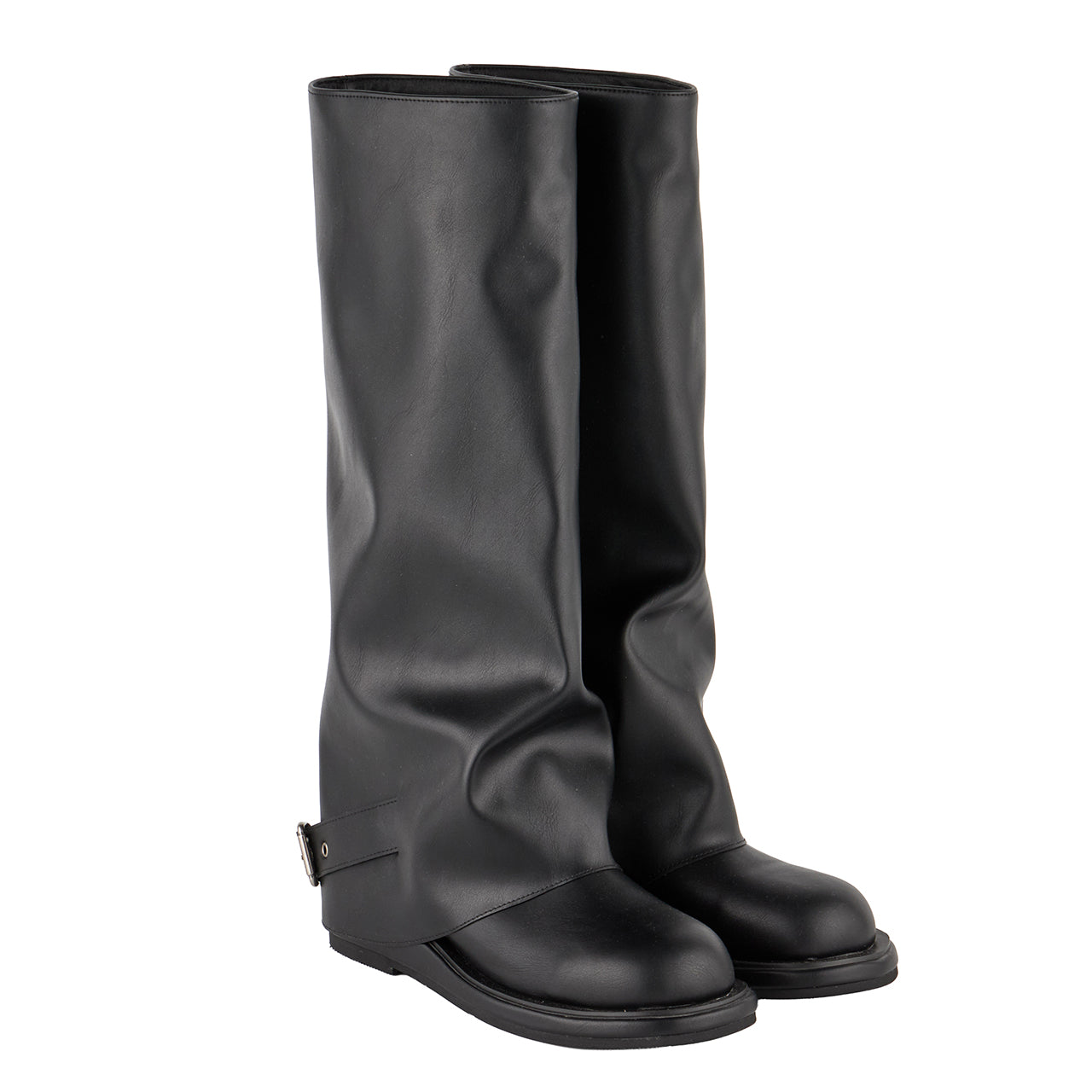 AR-3485 Buckle Long Boots