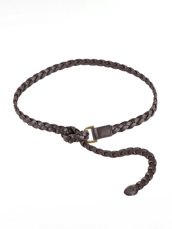 AT-555 Leather Twisted Belt